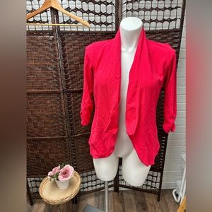 Sensational Collection Hot pink/Coral color Blazer Jacket Brand New with Tags
